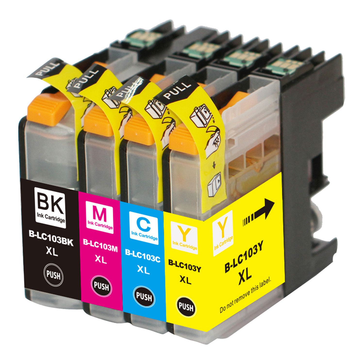 4 Ink Cartridge Compatible  Brother LC-103 XL (LC103)