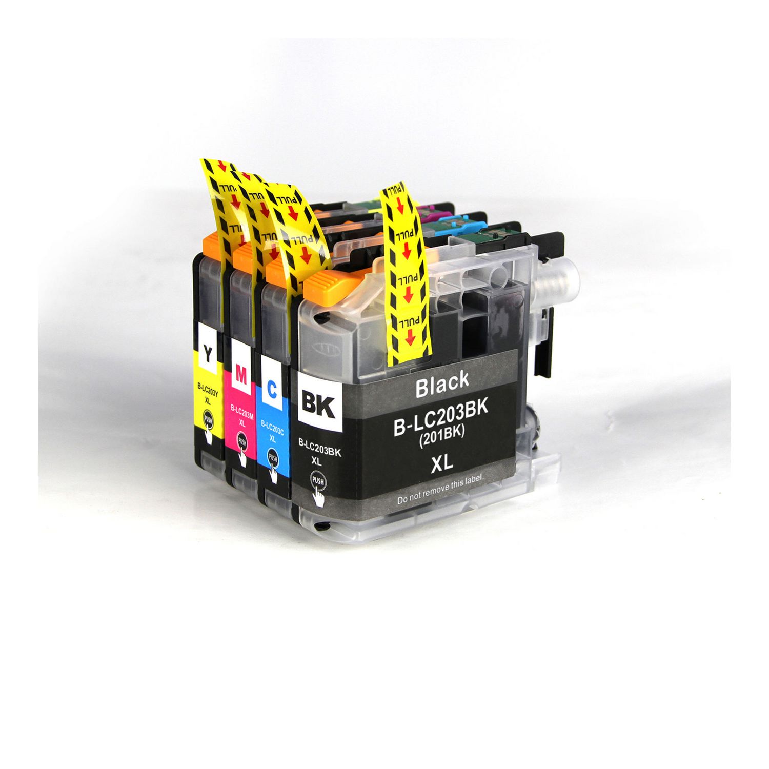 4 Ink Cartridge Compatible Brother LC-203 XL (LC203)
