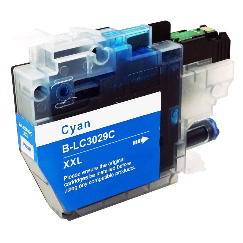 Ink Cartridge Compatible Brother LC3029XXL (LC3029C) Cyan