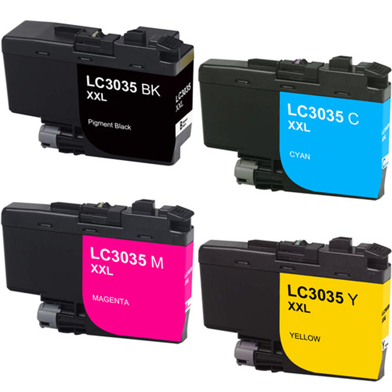 4 Ink Cartridge Compatible Brother LC3035XXL (LC3035BK LC3035C LC3035M LC3035Y) CMYK