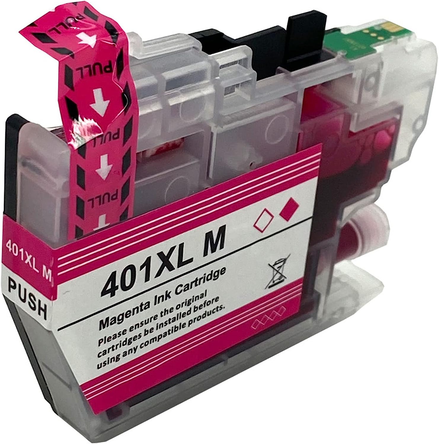 Ink Cartridge Compatible Brother LC-401 XL (LC401) Magenta