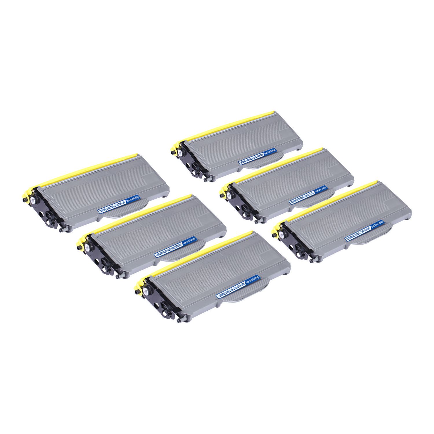 6 Toner Cartridge Compatible Brother TN-330 TN-360 (TN330 TN360) Black