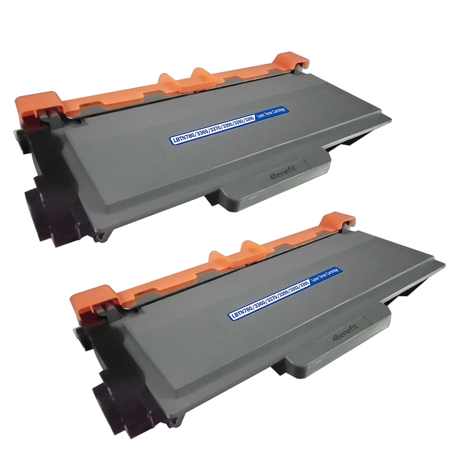2 Toner Cartridge Compatible Brother TN-780 (TN780) Black