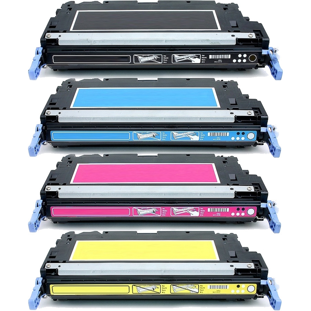 4 Toner Cartridges Compatible Canon 117 (2575B001AA 2576B001AA 2577B001AA 2578B001AA) CMYK
