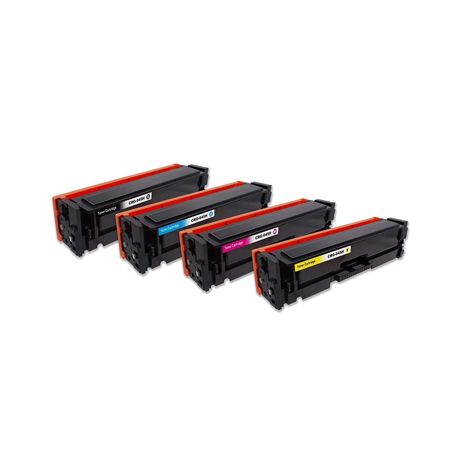 4 Cartouche Laser Compatible Canon 045H (1246C001 1243C001 1244C001 1245C001) CMYK
