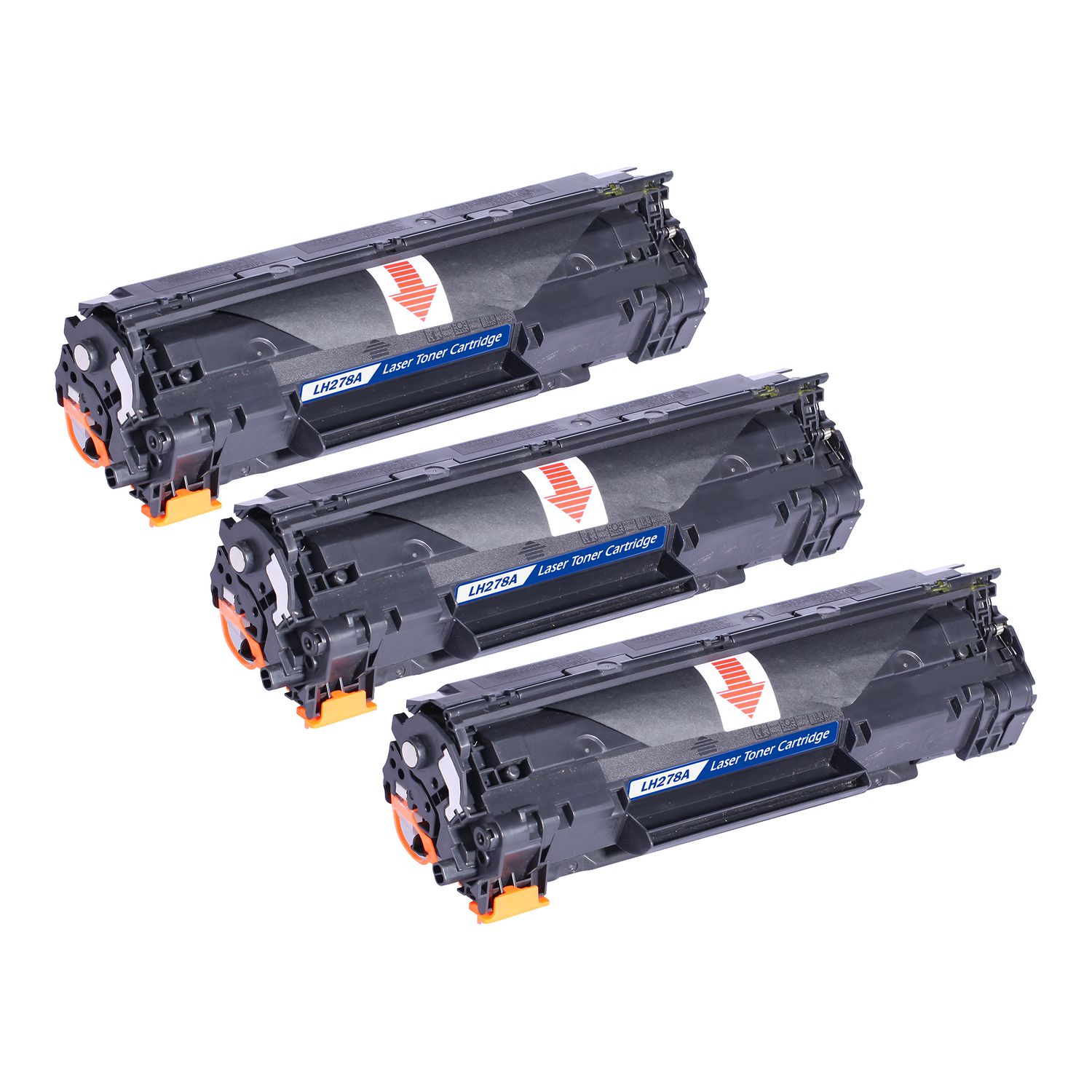 3 Toner Cartridge Compatible Canon 128 (3500B001AA) Black
