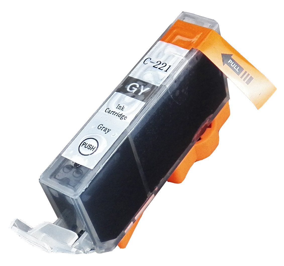 Cartouche d'encre Compatible Canon (2950B001) CLI-221 Grise