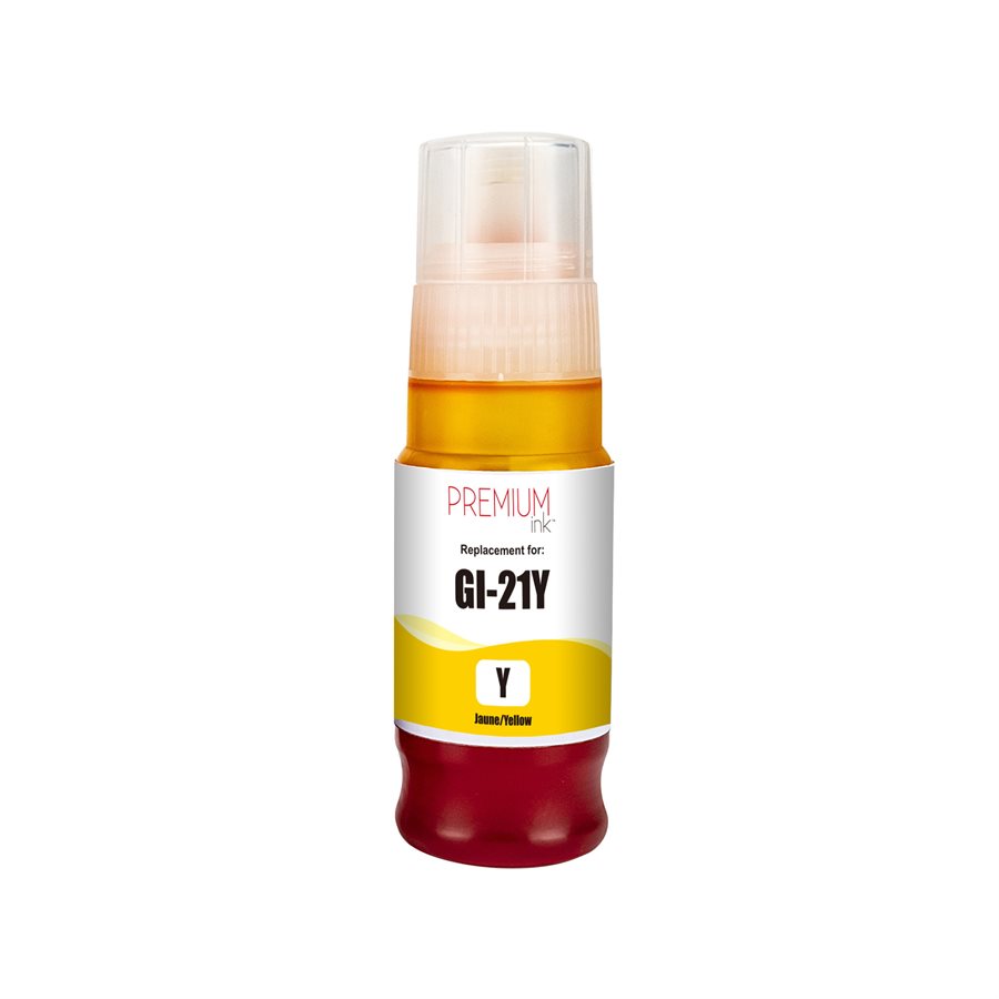 Ink Bottle Compatible Canon GI-21Y (4539C001) Yellow