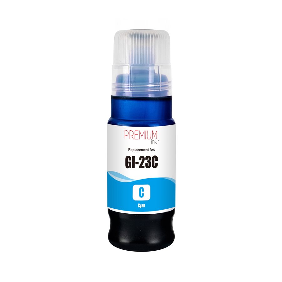 Bouteille d’encre Compatible Canon GI-23C (4670C001) Cyan