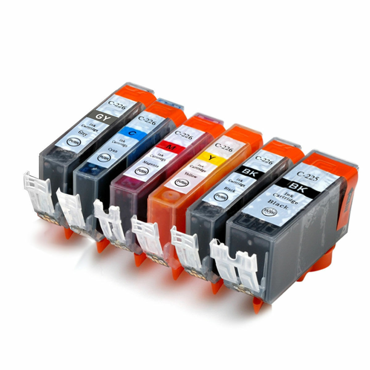 6 Ink Cartridge Compatible Canon PGI-225 CLI-226
