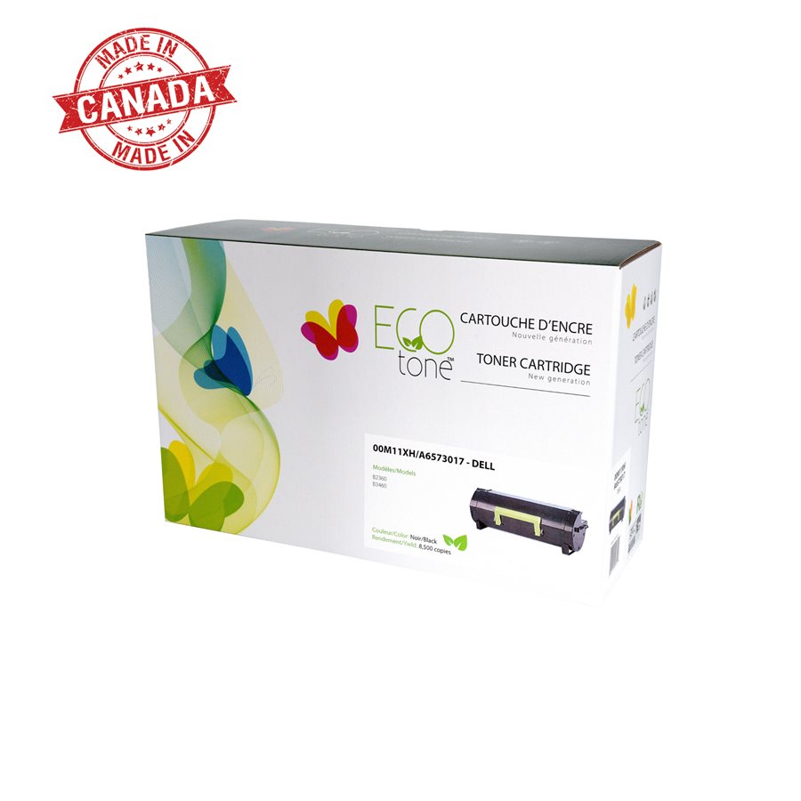 Cartouche Laser Compatible Dell B2360 B3460 B3465 331-9805 M11XH (C3NTP) Noir