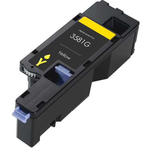 Cartouche Laser Compatible Dell 593-BBJW MWR7R (3581G) Jaune