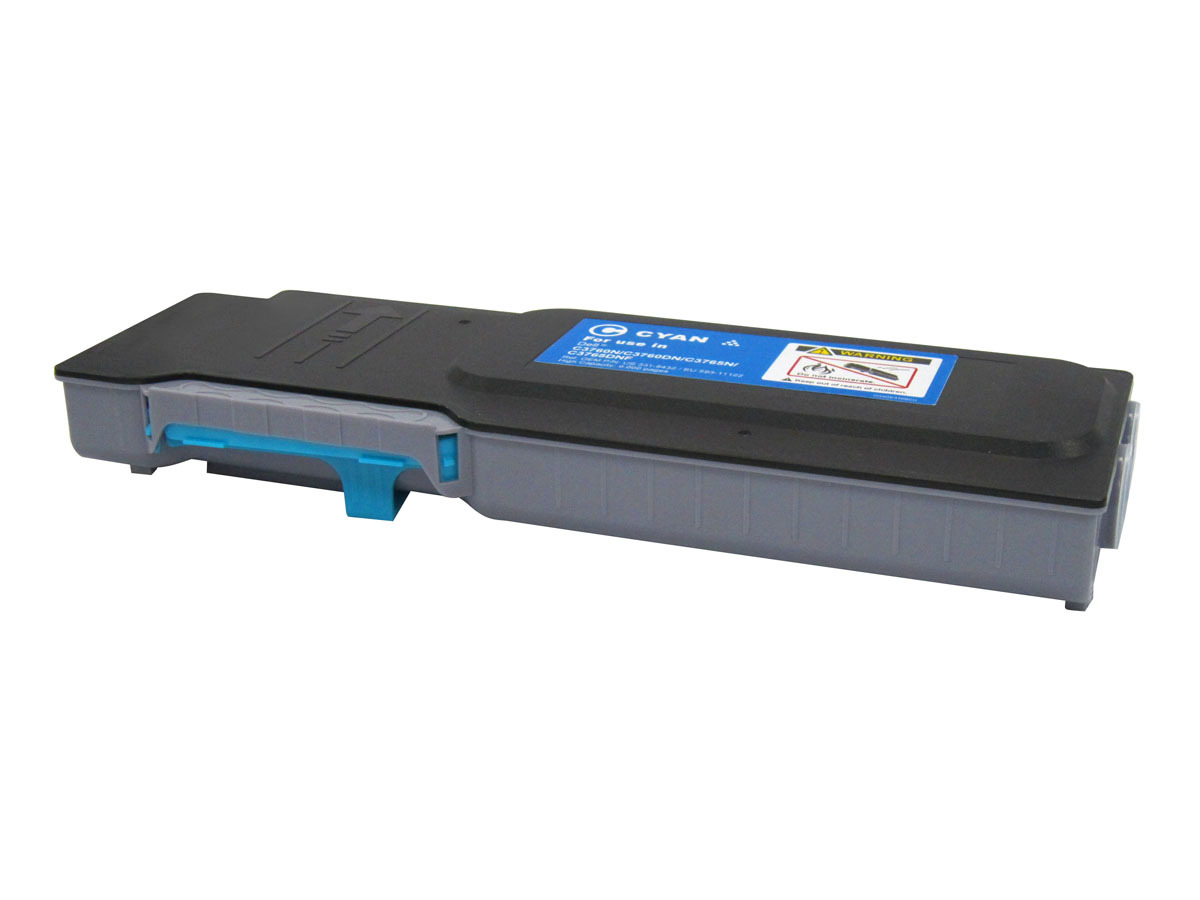 Toner Cartridge Compatible Dell 331-8432 1M4KP (FMRYP) C3760, C3765 Cyan