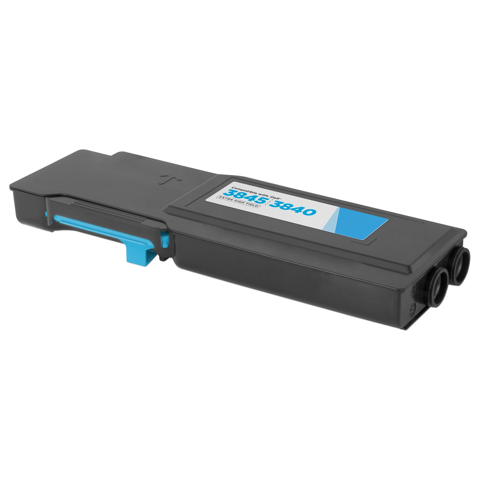 Toner Cartridge Compatible Dell S384X S3840 S3845 593-BCBF G7P4G (H2X3M) Cyan