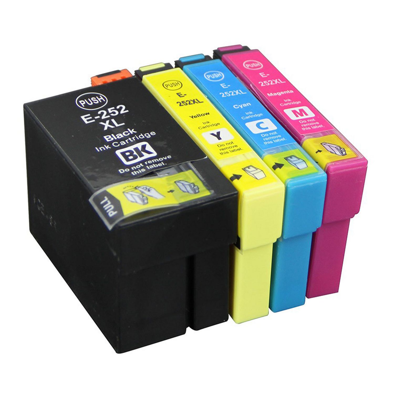 4 Ink Cartridge Compatible Epson T252XL (T252XL120 T252XL220 T252XL320 T252XL420) CMYK