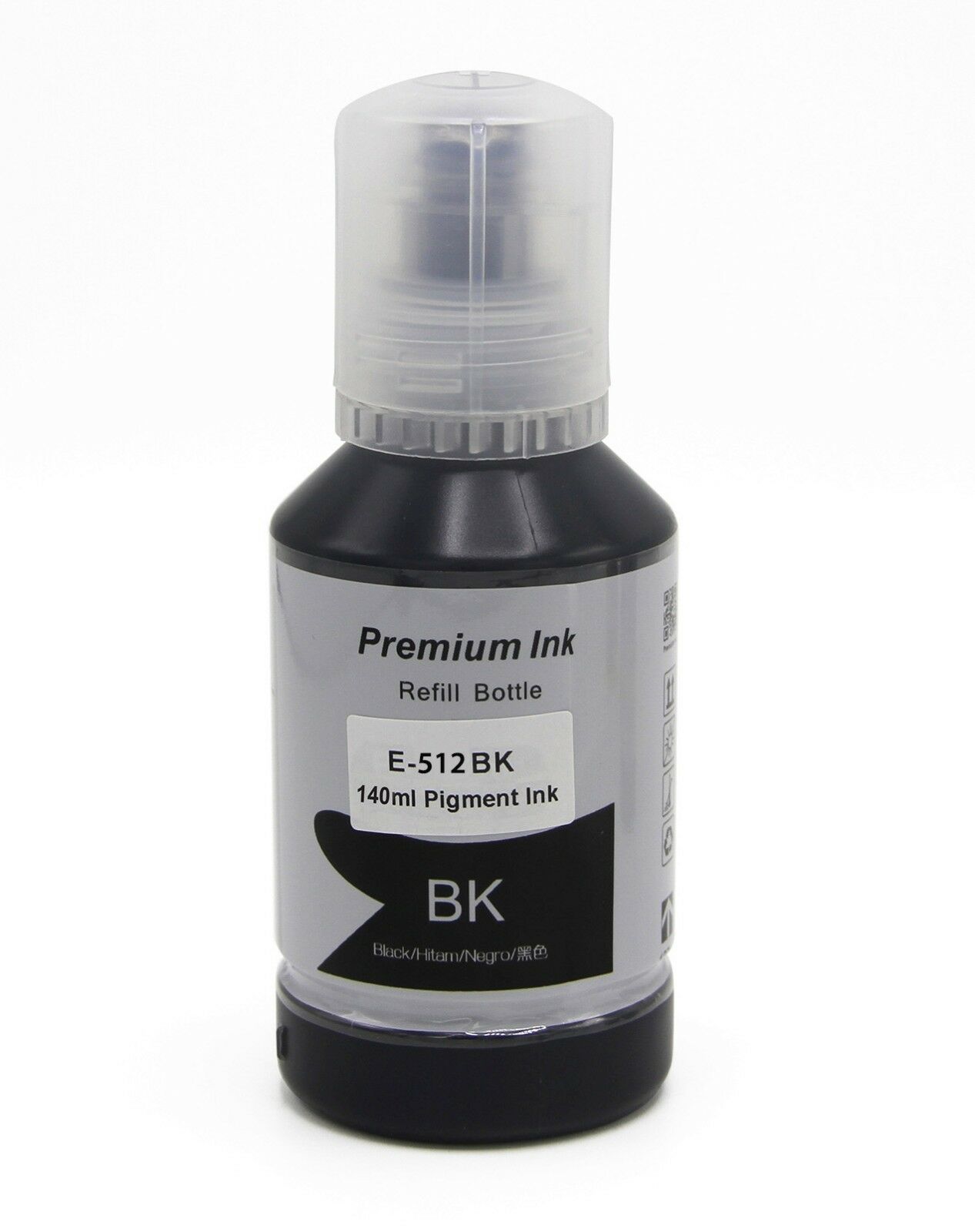 Ink Bottle Compatible Epson T512 (T512020-S) Black