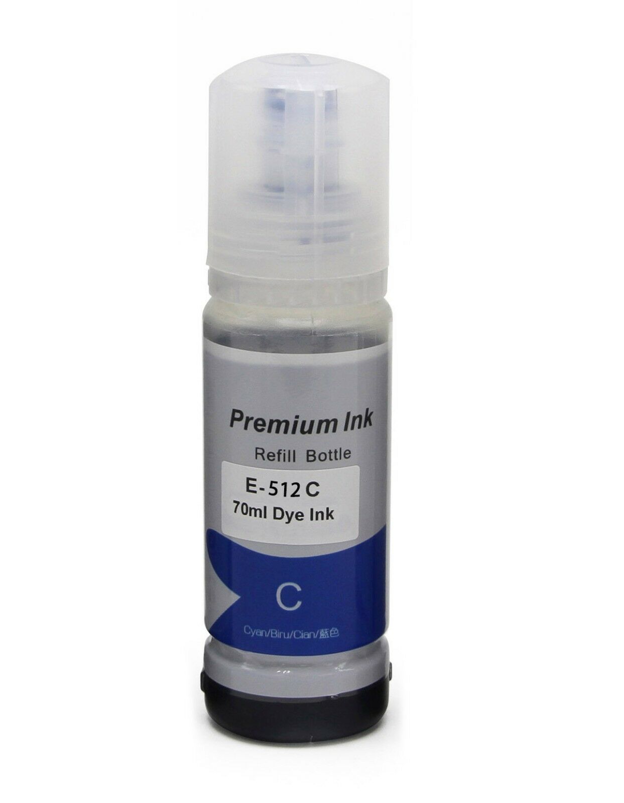 Ink Bottle Compatible Epson T512 (T512220) Cyan