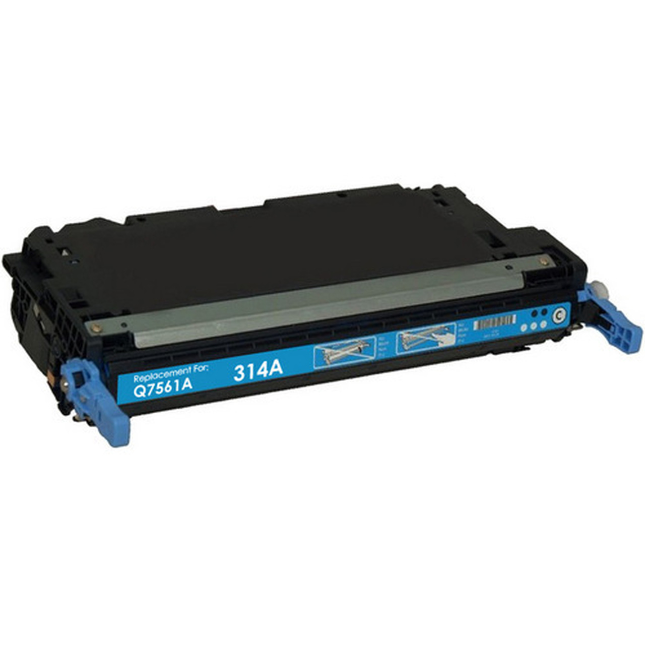 Toner Cartridge Compatible HP 314A (Q7561A) Cyan