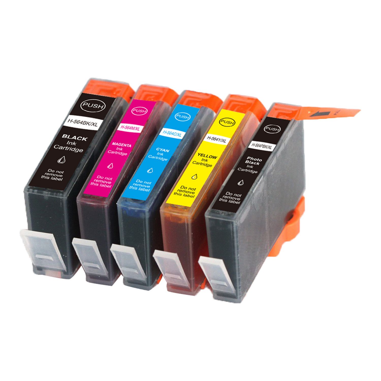 5 Ink Cartridge Compatible HP 564XL (CMYBKPBK)