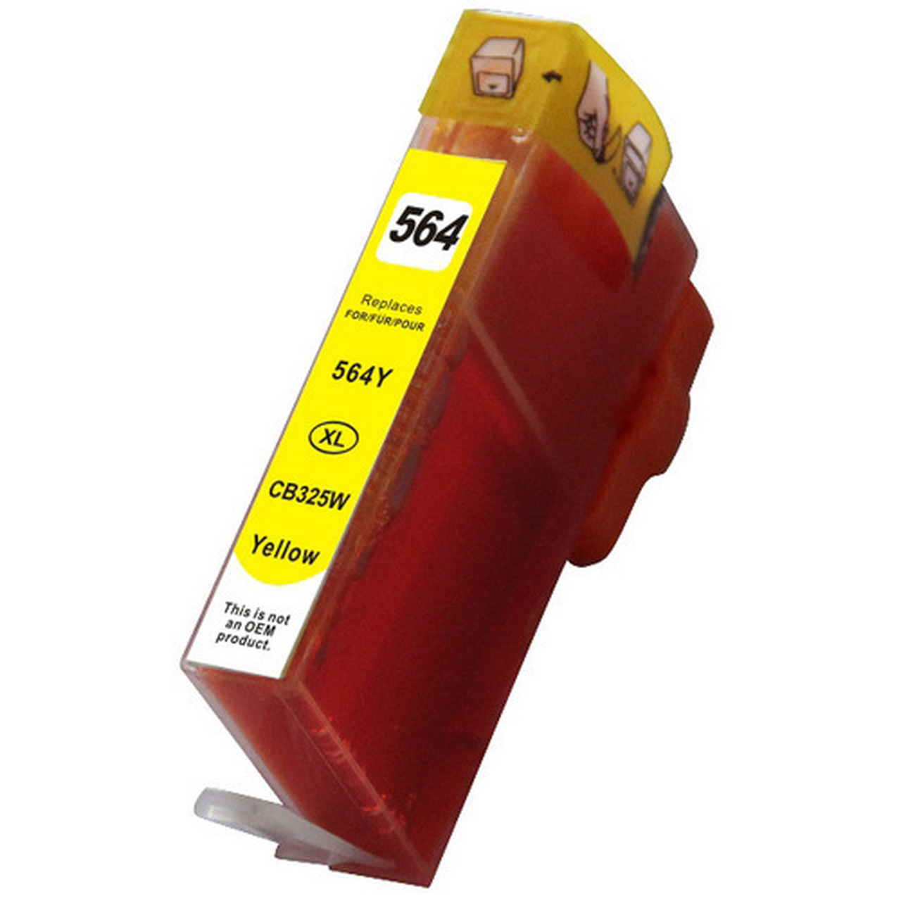 Ink Cartridge Compatible HP 564XL (CB325W) Yellow