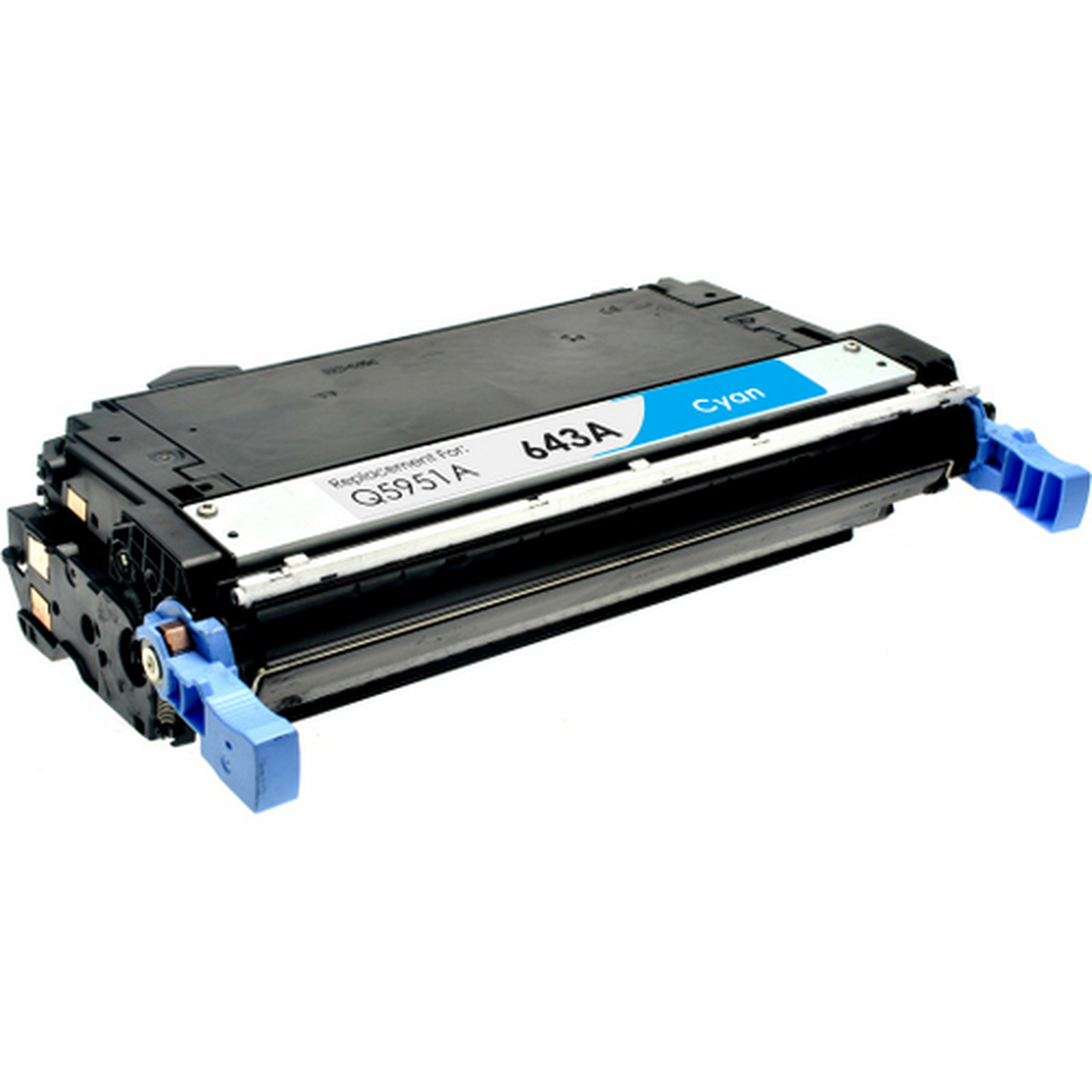 Toner Cartridge Compatible HP 643A (Q5951A) Cyan