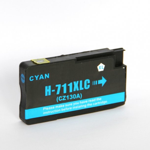 Ink Cartridge Compatible HP 711XL (CZ134A CZ130A) Cyan