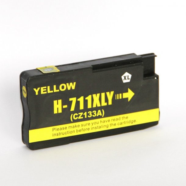 Ink Cartridge Compatible HP 711XL (CZ132A CZ136A) Yellow