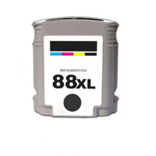 Ink Cartridge Compatible HP 88 XL (C9396AN) Black