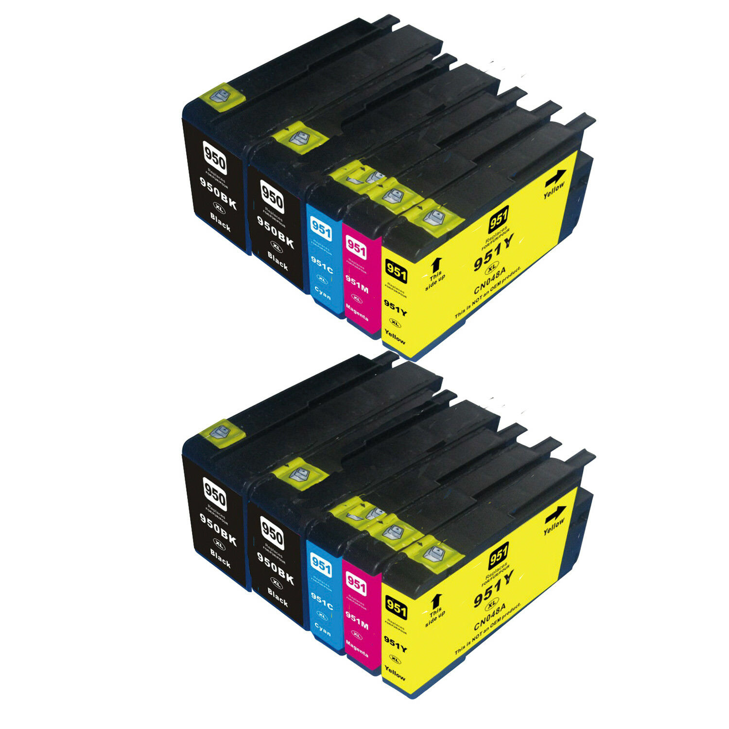 10 Ink Cartridge Compatible HP 950XL 951XL (CMYK)
