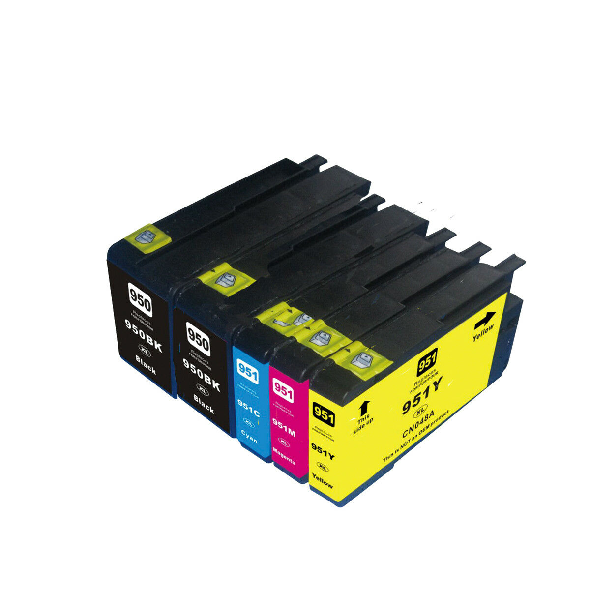 5 Cartouche d'encre Compatible HP 950XL 951XL (CMYK)