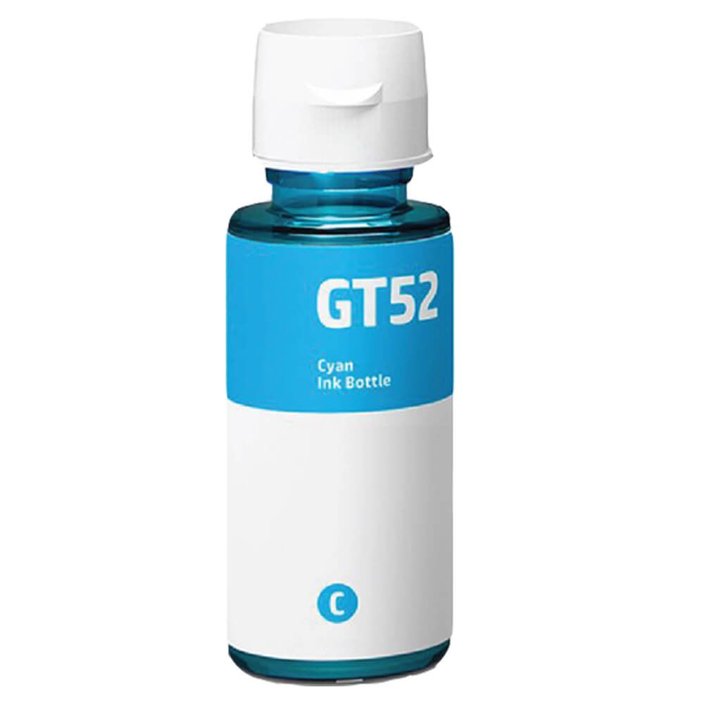 Bouteille d’encre Compatible HP GT52 (M0H54AA) Cyan