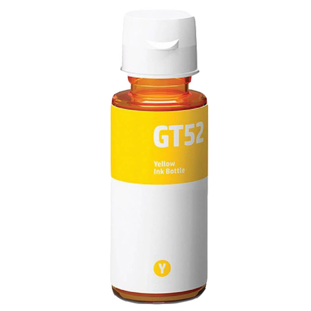 Bouteille d’encre Compatible HP GT52 (M0H56AA) Jaune