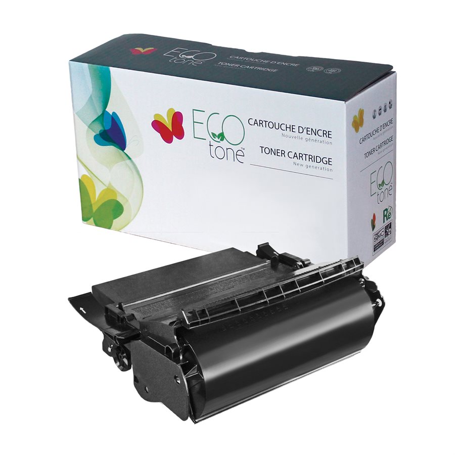 Cartouche Laser Compatible Lexmark 12A6765 12A6865 Noir