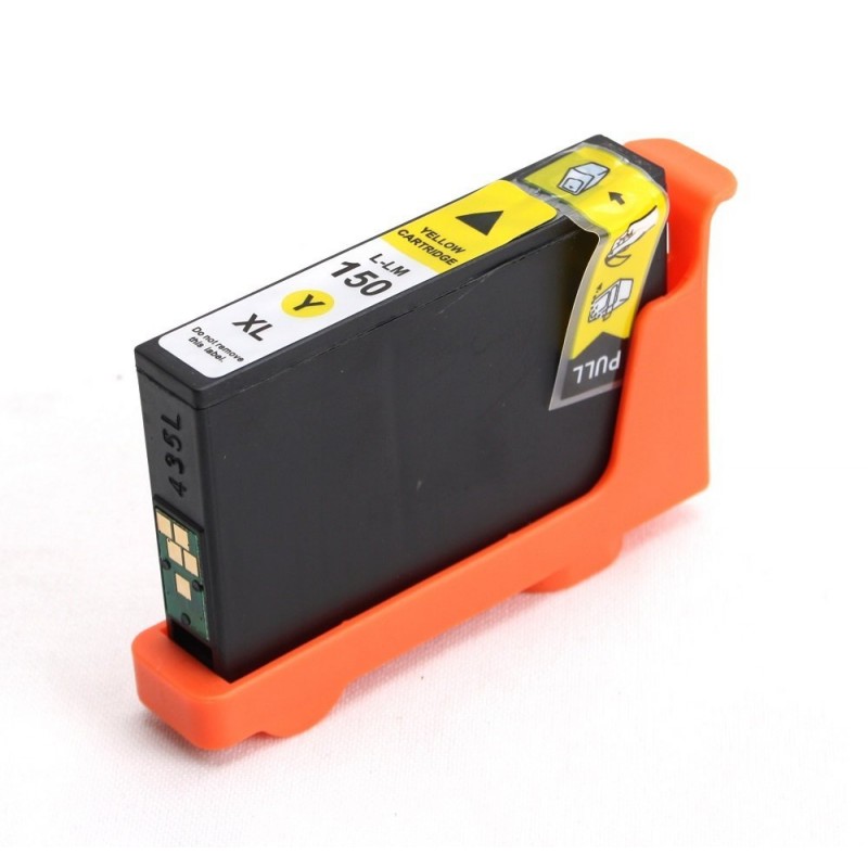 Cartouches d’encre Compatible Compatible Lexmark 150XL (14N1618) Jaune