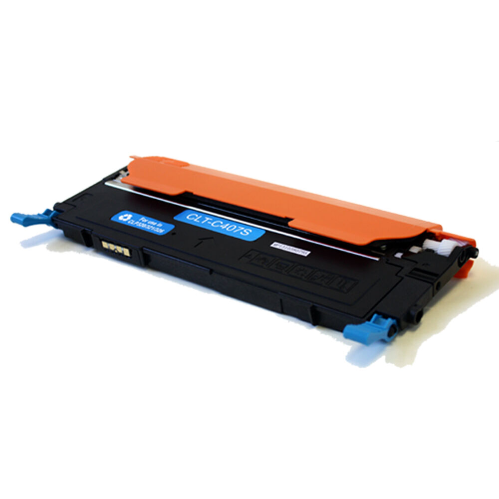 Toner Cartridge Compatible Samsung CLT-C407S (C407S) Cyan