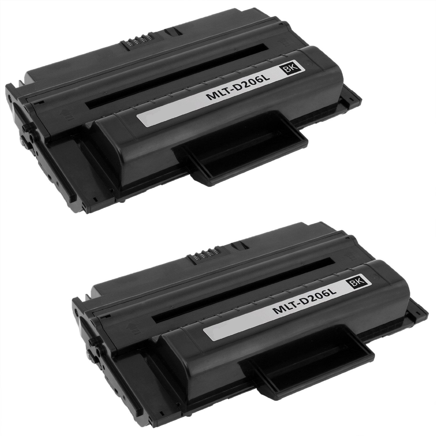 2 Toner Cartridge Compatible Samsung MLT-D206L (D206L) Black