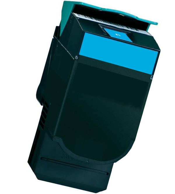 Toner Cartridge Compatible Lexmark C544X2CG (C544) Cyan